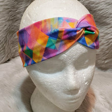 Load image into Gallery viewer, Rainbow Mosaic Rainbow Mosaic Snazzy headwear