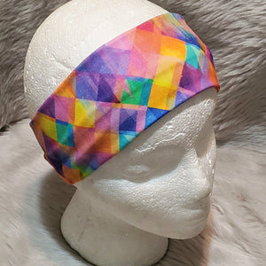 Rainbow Mosaic Rainbow Mosaic Snazzy headwear