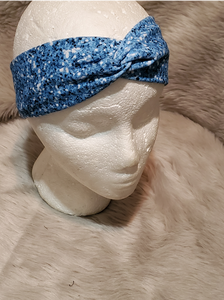 Blue Faux Sparkle Blue Faux Sparkle Snazzy headwear