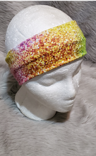 Load image into Gallery viewer, Rainbow Patches Faux Glitter Rainbow Patches Faux Glitter Snazzy headwear